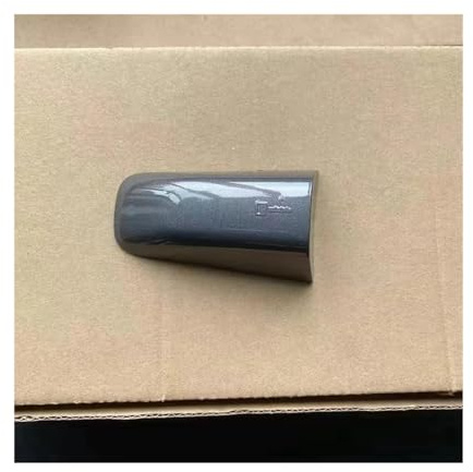 DXURFIPG Car Exterior Door Handles For For Range Rover For Evoque 2012 2013 2014 2015 2016 2017 2018 2019 2020 LHD Front Left Right Door Handle Lock Cover(Grey Front Left)