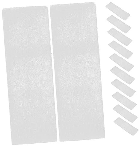 SECFOU 12pcs Air Fryer Filter Cotton Instant Plus Filter Pads Cotton Wadding Air Fryer Cleaner Odor Reducing