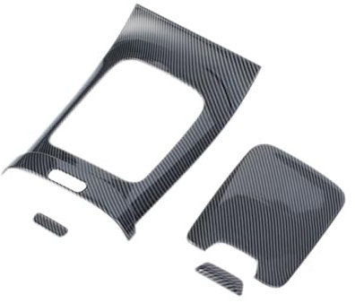 Autoinnenleiste Auto-Schalthebelverkleidung, zentrale Wasserbecherabdeckung, für Mercedes für Benz GLC-Klasse X254 GLC260 GLC300 2023 Zieraufkleber