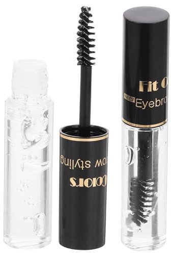 ELAYARD 2pièces Gel Fixateur De Sourcils Transparent Liquide De Stylisation Pour Sourcils Étanche Pour Maquillage Naturel