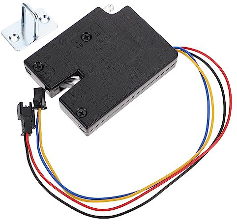 EXCEART Serratura Elettromagnetica Elettromagnetico Elettronico Elettrico Serrature Elettronica Serratura Dell'armadio Piccolo Chiave Blocco Armadietto Nero Materiale Magnetico Morbido