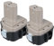 2PACK 4.8Ah 12V Replacement Battery Compatible with Makita 1200, 1222, 1220, 1201, 1233, 1234, 1235, PA12