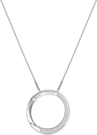 Aomufid Eyeglass Necklace Holder Loop Chain Ring Holder Chain, Adjustable Zircon Eye Glasses Necklace Holder
