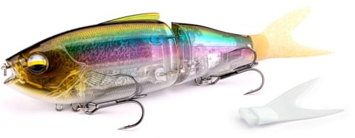 LMAB Real Vibe 15, 18, 22 cm Swimbait sinkend Hecht Köder groß zum Spinnfischen, Glidebait, Big Bait, Swim Bait