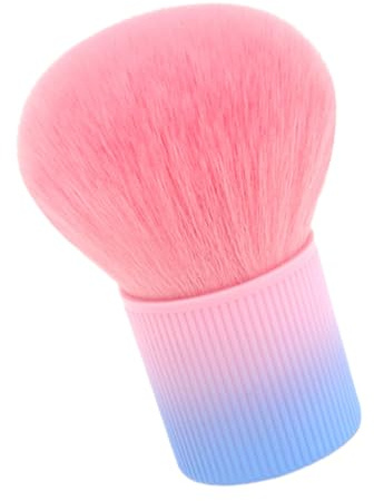 EPIGEIST puderpinsel für gleichmäßige foundation anwendung pilzförmiger aus faser und kunststoff mit tragbarem design beim gesichts make up