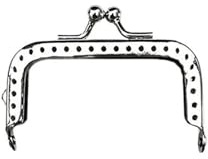 RJGFDSAPO Estructuras metálicas para bolsos, Metall-Geldbörsenrahmen mit Kiss-Lock-Verschluss for Heimwerkerarbeiten (6,5–20 cm)(20cm-,18cm)