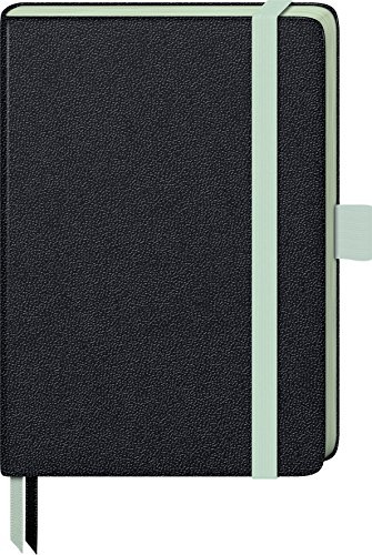 Brunnen Notizbuch Kompagnon Trend, Hardcover, 9.5 x 12.8 cm, liniert, 192 Seiten, 1 Stück, pistazie
