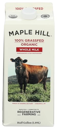 Maple Hill Creamery Organic Whole Milk, 64 fz