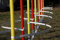 Agility-SLALOMBÖGEN/TRAININGSBÖGEN FÜR SLALOMSTANGEN-Durchmesser 24mm - 29mm, OHNE STANGEN!