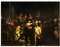 Kunstdruck Poster - Rembrandt Die Nachtwache 30x20 cm ca. A4 - Alte Meister Bild ohne Rahmen