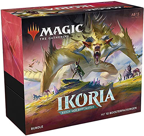 Magic: The Gathering MTG Ikoria Reich der Behemoths Bundle Deutsch (Ikoria Lair of Behemoths Bundle)