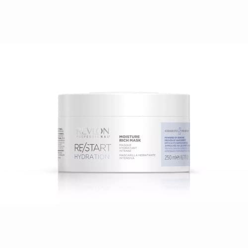 RE/START Hydration Moisture Rich Mask, 250 ml, feuchtigkeitsspendende Haarmaske für trockenes Haar, Maske für lang anhaltende & reichhaltige Pflege, regenerierende Haarkur gegen Frizz