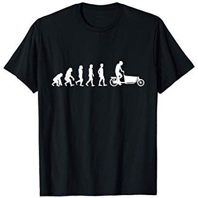 Lastenrad Evolution - Lastenfahrrad Hollandrad Radfahrer Evo T-Shirt