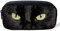 UOIMAG Trousse à crayons avec poche et fermeture éclair style décontracté Motif chat noir