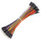 Bestlus Breadboard Jumper Wires 20AWG, Exclusives Male to Male Jumper Cable Wires M/M 15CM 10 Colors Pack of 120 Square Head 0.1'' (15CM, Male-Male)