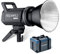 FEELWORLD Luce Video, FL125D Video Light 125W 5600K 48500Lux Monoluce a emissione continua con 10 effetti luce CRI 96+ Controllo app luce con attacco Bowens per fotografia di ritratto