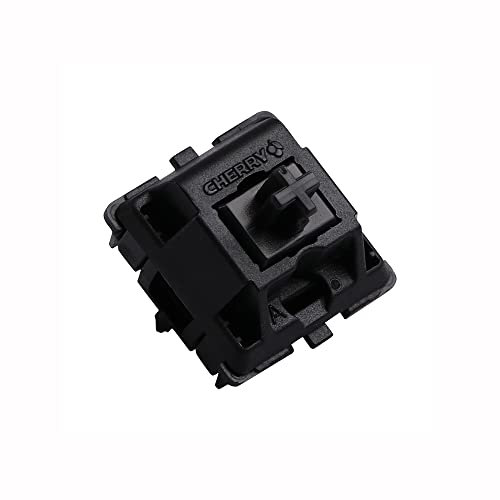 DucKey Cherry MX HyperGlide Switch, Interruttore Lineare A 5 Pin HG Black Brown Red for La Personalizzazione della Tastiera da Gioco Meccanica (Color : HG Black, Size : 90PCS)