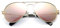 Pro Acme Pilotenbrille Herren Damen Polarisierte Fliegerbrille Klassische Piloten Sonnenbrille Unisex UV400 Schutz Vintage Sonnenbrille (B4 Gold Rahmen | Rosa Linse)