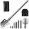 Lixada Klappspaten, Multifunktional Campingschaufel, Tragbar Klappschaufel, Outdoor Multitool Überlebensausrüstung für Wandern Jagd Gartenarbeit Notfall