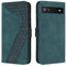 YIRRANZD Handyhülle für Google Pixel 7a Hülle, PU Leder Klapphülle Kartenfach Ständer Magnetisch, Flip Case Cover Handytasche Stoßfeste Schutzhülle für Google 7a (Grün)