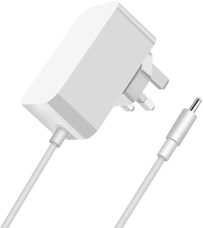 12V Laptop Charger Compatible with Jumper EZbook X3 X4 3S S4 V3 V4 A5 6Pro, Medion Akoya S2218 2217, Chuwi Laptop, GeoFlex 110 230 340, Primebook Drive Laptop Power Supply Adapter UK Plug White