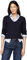 Tommy Hilfiger Jersey Mujer Cuello de Pico, Azul (Desert Sky), XL