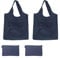 EVOHDAH Einkaufstasche Faltbar 1Stücke Wiederverwendbare Einkaufstaschen, Tägliche Shopping Bag Umweltfreundliche Einkauf-tasche, Faltbare Tote Bag Einkaufstüten Tragbare Langlebig (2darkblue)