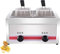 DPDZSW Friteuse à Gaz Professionnelle, Friteuse à Gaz 10L/20L/30L, Friteuse à Chips De Poulet en Acier Inoxydable pour Cuisine De Restaurant Commercial à Domicile,Doublecylinder10L+10L
