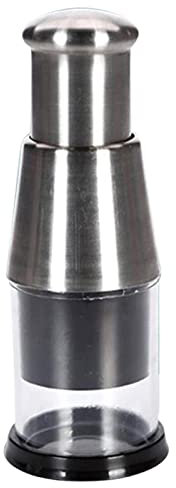 Presse Ail Inox Manuel, Multifonctionnel Hachoir À Ail Pressé, Hachoir À Ail Et Oignon Pressé À La Main, Ecrase Ail Ecrase Ail Hachoir Legumes Manuel À Main Pour Hacher L'ail, Poivrons Et Oignons