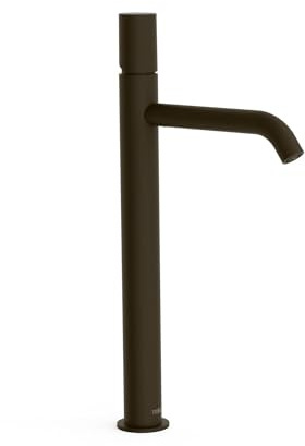 Tres 26130801KMB Study Grifo Monomando XXL Caño Alto para Lavabo Color Negro Bronce
