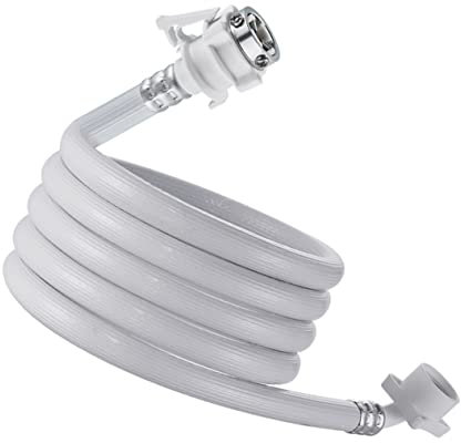HOMSFOU Waschmaschinenschlauch Verlängerung Wasserzulaufschlauch Pvc Edelstahlanschluss Für Vollautomat Waschmaschine Ersatz Schlauch