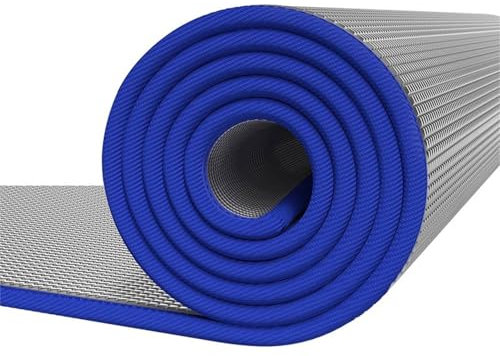 Outdoor Alu Isomatte Doppel Alumatte Isoliermatte Thermomatte 4mm Faltbare Zeltmatte Schlafmatte Thermomatte kompakt leich für Camping Yoga Sport(0.9m x 2m)