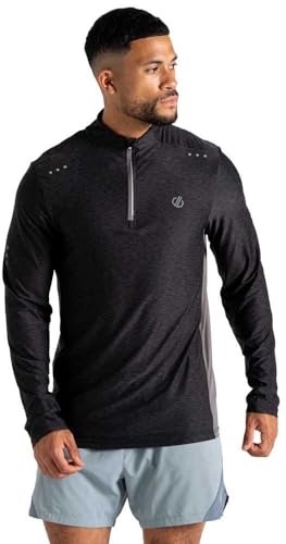 Dare2b Herren Power Up III Trikot Schnell Trocknend Reflektierend Geruchshemmend Gym Workout Top