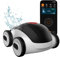 Higgsinno - Robot pulitore per piscina senza fili, con app, dura fino a 240 minuti, doppio filtro ultra fine, ideale per piscine sopra/interrate fino a 1.076 mq, ezSpirit 01