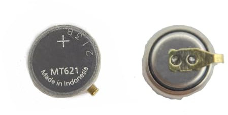 Ukkipower 295-5100 MT621 Replacement Battery For Eco Drive 295-51 295-5100 Watch Battery