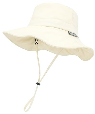 beifon Sonnenhut Damen Herren UV-Schutz mit Flexibele Krempe, Regenhut Damen Wasserdicht Schnelltrocknend, Fischerhut Herren Faltbar Tragbar Anglerhut, Bucket Hat Sommerhut für Outdoor Aktivitäten