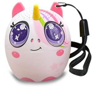 Bontempi | Mini Enceinte sans Fil Licorne, Connexion Simple et Rapide sans Fil, Idéale pour Les Fêtes et Les Enfants, 300x200x195mm