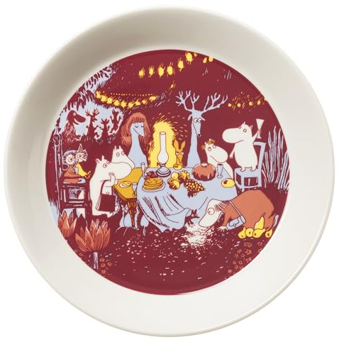 Moomin Teller, 19 cm, festlicher Moment
