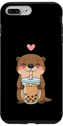 Otter Boba Tea Bubble Tea Hülle für iPhone 7 Plus/8 Plus