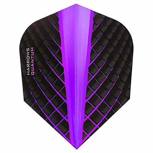 Harrows darts flights quantum purple standard