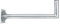 Premium X 80cm Wandhalter mit Verstrebung Stahl verzinkt Ø 60mm Winkel Wand-Halterung für Satelliten-Schüssel SAT Antenne