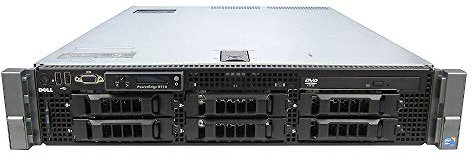 DELL POWEREDGE R710, 6*LFF, 2xIntel Xeon 6Core E5650, RAM 128GB, HDD 2X 2TB SAS, Rack 2U, 4xLAN1000, Perc6i Raid Controller, Windows Server 2019 Std. No RailKit, Bezel, Tappi (Ricondizionato)