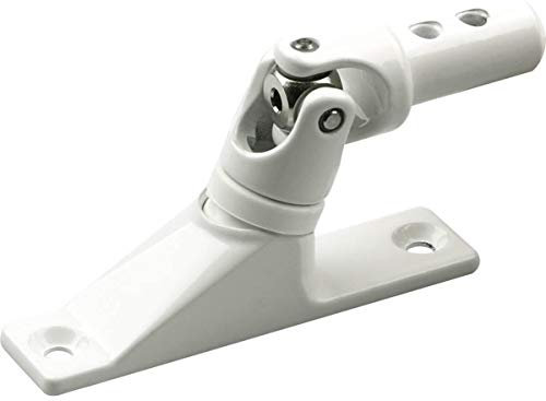 Schellenberg 11121 Gelenklagerplatte 55° für kurbelbetriebene Rolladen, 61 mm Lochabstand