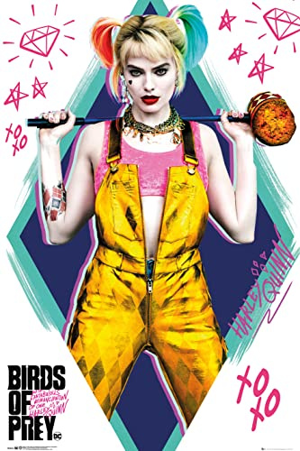 DC Comics Birds of Prey Poster Harley Quinn Birds of Prey: The Emancipation of Harley Quinn