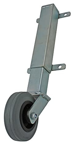 Tor-Stützrad Torstützrad Stützrolle Teleskop-Laufrolle Torlaufrolle verzinkt GU Plattenbefestigung