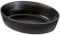 Spring Auflaufform Chalet Oval 30 cm, Schwarz, Ofenkeramik