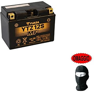 COMPATIBILE CON HONDA NSS Forza DCT ABS (E5) 750 2021-2021 BATTERIA YTZ12S YUASA 12V/11AH (SIGILLATA ATTIVATA-FACTORY SEALED) BATTERIE PER MOTO SCOOTER SPECIFICA 150X87X110MM