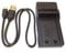 New BP-1030 Small USB Digital Camera Battery Charger For Samsung BP-1130 NX300 NX300M NX500 NX2000 NX1000 NX1100 ED-BP1030 NX200 NX210 Photograph Parts Accessories