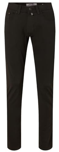 Pierre Cardin Herren Freizeithose Lyon Tapered | Männer Hose | Tapered Fit | schwarz 2011 9000 | 36W - 32L