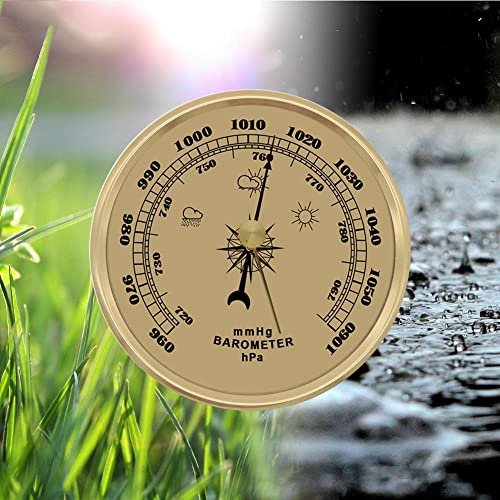 BOSUGE,Wetterstationen,Wandarometer,Barometer for die heimische Wand,Multifunktions-Wetterstationen kabellos,Tragbares Außenbarometer